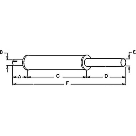 Aftermarket Muffler G45728